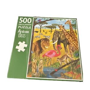New “African Oasis” Page Publications Collection Jigsaw Puzzles 500 Piece